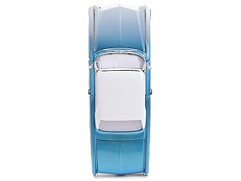 Amazon.com: 1963 Coupe DeVille Blue Metallic and White